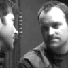 em_kellesvig: McKay and Sheppard grumpy with each other (SGAMcShepB&W)
