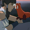 anatural: Pabu comforts Korra (Sad: Pabu love)