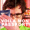 goodbyebird: Flight of the Conchords: Jemaine holding up a passport, "Voila mon passport." (FotC Voila mon passport!)