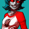 hornpile: (hs: terezi in dave's shirt yo)