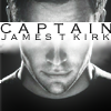 fish_echo: A photo of Captain Kirk (of Star Trek Reboot) looking intense. Text across the eyes says 'Captain James T Kirk' (Fandom-Reboot-Intense Capt Kirk)