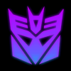 mmouse15: Blue/purple Decepticon symbol on black background (Decepticon symbol purple)