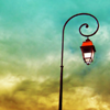 dalegardener: Lantern-style streetlight against pale sky (Lantern)