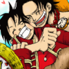 mera_mera_ace: (hugging Luffy)