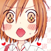 amiable: (starry-eyed.)
