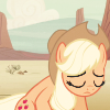 appleofhonesty: (who's a sad pony?)
