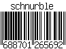 schnurble: (Barcode)
