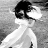shopfront: Source: Legend of the Seeker. Kahlan, spinning with her skirts and hair spinning out around her, while swordfighting. (LotS - [Kahlan] the righteous fight)