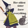 marcellinafuriosa: Karen Gunderheimer's illustration for "The Witch Who Was Afraid of Witches." (Oldest Sister)