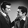 dorinda: James West and Artemus Gordon (Wild Wild West) gazing at each other. (jim&artie)