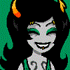nebulatrix: Porrim's talksprite, shoulders shaking with laughter. (That's what SHE said!)