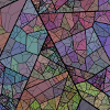 facetofcathy: A multicoloured fractal image. (My Icon on the AO3)