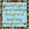 logophile: (Tea and Book)