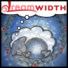 sam_gardener: Text: Dreamwith. dreamsheep inside a stargate and holding a stargate (sg_dreamsheep submerged)
