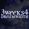 lovepeaceohana: An icon whose text reads 3 Weeks 4 Dreamwidth, part of the 3 Weeks For Dreamwidth project. (3wks4dw)