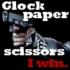 dine: (glock paper scissors - clumsygyrl)