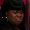 john: Mercedes from Glee doing an "eww" face (Mercedes: Eww)