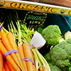 redsnake05: vegetables with a sign saying "organic" (Creative: Food organic)