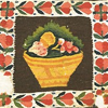jonquil: Tapestry of basket of fruit (basket)