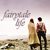 grlnamedlucifer: A view from behind of Doctor Who's Amy and Eleven, looking out over the wreckage and water, captioned "fairytale life" ([who] we're all fairytales)