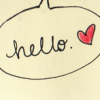 gules: (hello ♥)