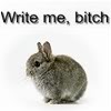 kadytheredpanda: write me bitch (plotbunny)