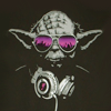 stepps: Yoda in sunglasses with headphones ([misc] Yoda is gangster)