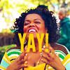 goodbyebird: Community: Shirley, "Yay!" (Community yay!)