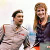 grlnamedlucifer: Doctor Who's Brigadier, looking at a smiling Liz Shaw ([who] brigadier & miss shaw)