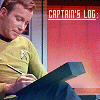 juniperphoenix: Jim Kirk writes a log entry about how awesome he is (TOS: Captain's Log)