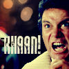 juniperphoenix: Jim Kirk is extremely upset with Khan. (Grrr. Argh.)