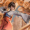 infinitearrows: icon of Tsuruhime shooting from above (Hawkeye (Marvel))