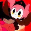 terajk: Charlotte the dessert witch, falling. (charlotte: whee)