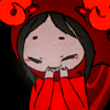 psych0p0mps: holding her hands to her mouth and giggling cutely (♈ a picture of your smiling face)