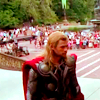 mjolnir_retriever: Thor looking both sober and very out of place in the middle of Central Park. (stranger in an alien crowd)