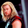 mjolnir_retriever: Thor looking bemused by pop culture references mid-briefing. (you humans are very strange)