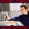 wychwood: Malcolm labelled "shoot first (and call whatever you hit the target)" (Ent - shoot first)