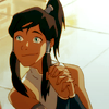 anatural: Korra holds her hands together pleadingly (Happy: Oh please oh please?)
