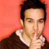 delphinapterus: Pete Wentz finger to lips (Shush keep it secret PW)