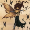 tricksters_queen: An Amy Brown print, Euphoria, showing a fairy leaning forward with her arms outstretched to either side. (Euphoria)