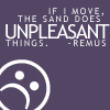treeperson: (The sand does unpleasant things)