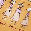 flowerclip: in my nun costume selling drugs. I love Halloween. (All I did last night was roll around)