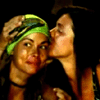 fox1013: Parvati kissing Natalie's forehead (Survivor - Flirt)