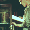 ext_407977: Giles with a book. (Line please?)