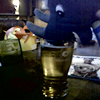 lilly_c: Ronnie The Rhino drinking from my pint after a Leeds Rhinos win (Ronnie - drinking my pint)