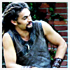 esteefee: Ronon leaning on one elbow, head tilted askance. (whatev)