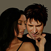 esteefee: John leaning over Vala's shoulder nibbling her fingers. (vala)
