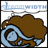 brinshaak: A sheep with brown wool and blue skin and blue lekku  dreams of DW (Twilek)