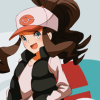 misskorya: Found on Pokemon Icons on LJ (Hilda from Pokemon)