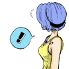 bluemikan: (m= exclamation! surprise!)